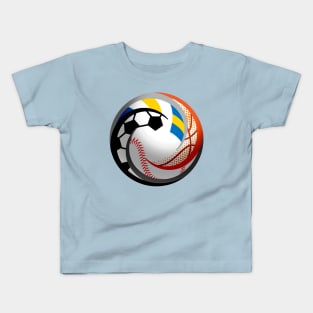 Ball spin Kids T-Shirt